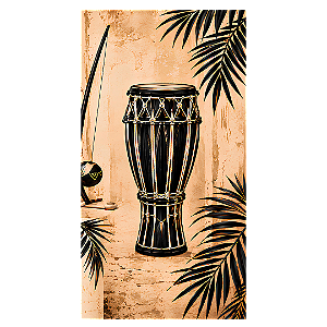 Capa Faixa Lateral Sublimado - Capoeira