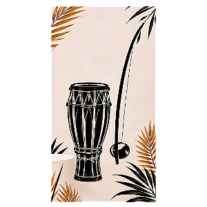 Capa Faixa Lateral Sublimado - Capoeira