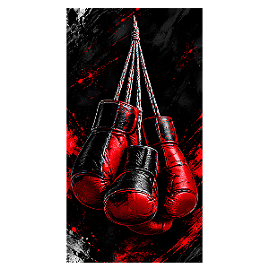 Capa Faixa Lateral Sublimado - Muay Thai