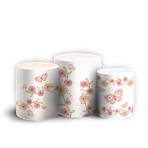 Capas Trio Cilindro Sublimado Veste Fácil - Santinhos
