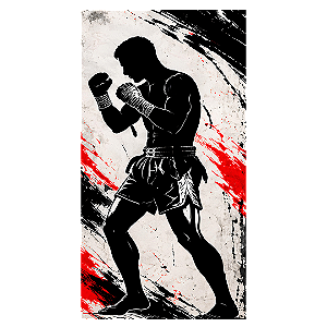 Capa Mini Faixa Lateral Sublimado - Muay Thai