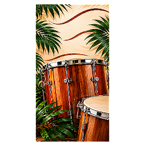 Capa Mini Faixa Lateral Sublimado - Roda de Samba