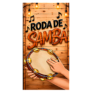 Capa Mini Faixa Lateral Sublimado - Roda de Samba