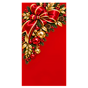 Capa Faixa Lateral Sublimado - Feliz Natal