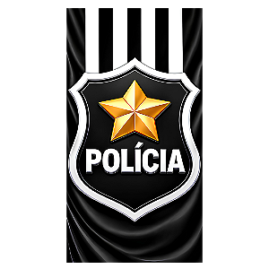 Capa Faixa Lateral Sublimado - Polícia