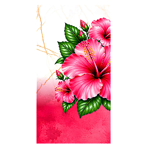 Capa Faixa Lateral Sublimado - Tropical Floral