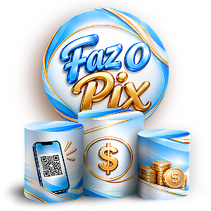 Capas Painel Redondo e Trio Cilindro Sublimado - Faz o Pix