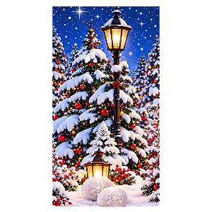 Capa Mini Faixa Lateral Sublimado - Feliz Natal