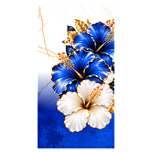 Capa Mini Faixa Lateral Sublimado - Tropical Floral