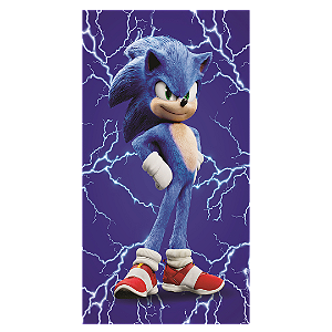 Capa Faixa Lateral Sublimado - Sonic