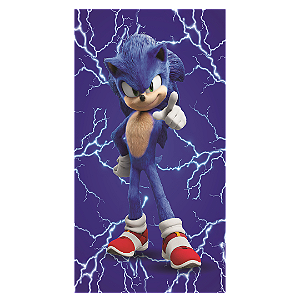 Capa Faixa Lateral Sublimado - Sonic