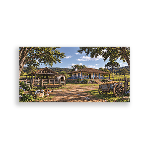 Capa Painel Retangular Sublimado - Fazenda
