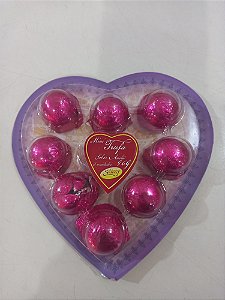 Coração de chocolates