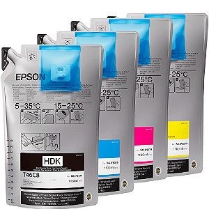 Tinta Original Epson Ultrachrome DS CMYK (Bolsa com 1.100 litro)