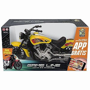 Brinquedo Moto Big Chopper Game Line