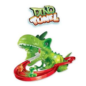 Brinquedo Pista Dinossauro Dino Túnel C/Luzes E Som-Zoop Toys