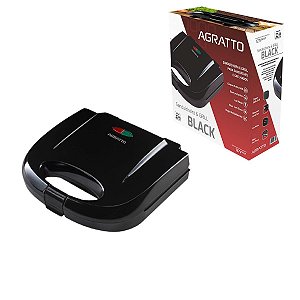 Sanduicheira E Grill Black SA-01 127V - Agratto