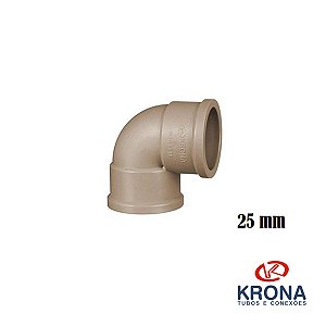 Joelho Soldável 90° 25 mm - Krona