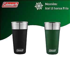 Copo Térmico 600ML Inox Com Abridor - Coleman