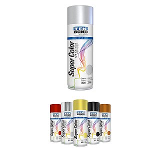 Tinta Spray Super Color TEKBOND Metalico 350ml