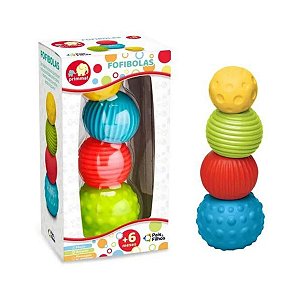 Brinquedo Infantil Fifobolas Esferas Coloridas Para Empilhar