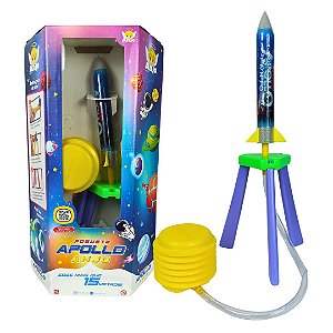 Brinquedo Foguete Apollo Anjo Voa De Verdade
