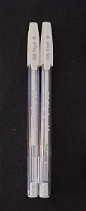 Caneta Cis Trigel Pastel-Branca