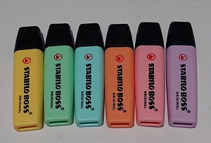Marca Texto Stabilo Boss Pastel