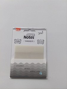 Bloco de anotações -Smart Notes Transparente BRW