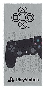 Toalha Felpuda Estampada PlayStation 60X120Cm Lepper