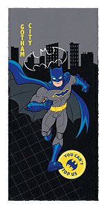 Toalha Felpuda Estampada batman 60X120Cm Lepper