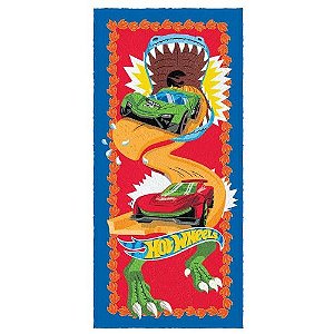 Toalha De Banho Infantil Hot Wheels Lepper Kids 120x60cm
