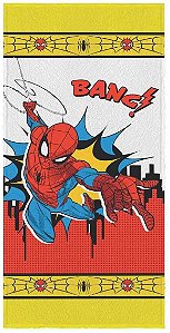 Toalha Felpuda Transfer Spider Man 120X60CM LEPPER