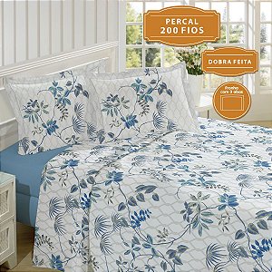Jogo De Cama 200 Fios Solteiro Essence 160x240 3 Peças