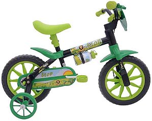 Bicicleta Aro 12 Masculina Nathor Lion Com Rodinha de Apoio
