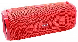 Caixa De Som Com Bluetoth  Portatil - Ecopower EP-2301 Vermelha