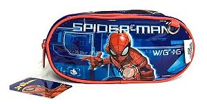 Estojo Escolar Do Homem Aranha De 1  Compartimento Chenson