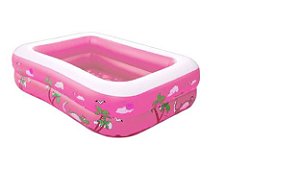 Piscina Infantil Inflavel 480 litros Elite Cor:Rosa