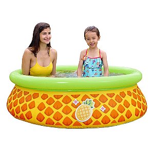 Piscina Infantil Adulto Inflavel 3d 475l Abacaxi