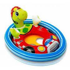 Boia Baby Bote Minha Primeira Boia Bichinhos - Intex Cor:Tartaruga