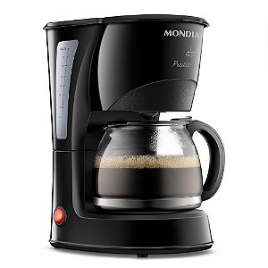 Cafeteira Eletrica Mondial Pratic 127V 20 Xicaras 600W Preta