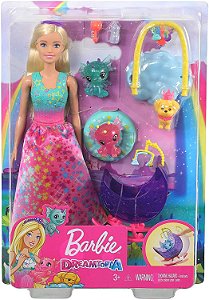 Barbie Dreamtopia, Dia de Bichinhos Boneca e Unicornio