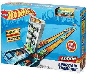 Nova Pista Hot Wheels Campeonato De Corridas Mattel  GBF82