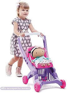 CARRINHO DE BONECA 2EM1 COM BEBE CONFORTO - CALESITA