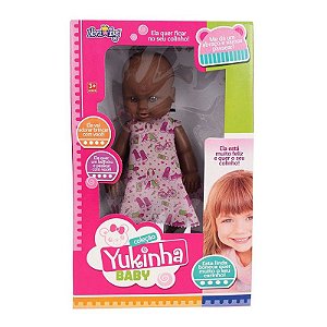 BONECA YUKINHA BABY REF:1044 NOVA TOYS