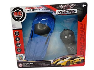 Carro De Controle Remoto 2 Funçoes - Futuro Cor:azul