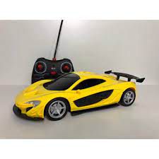 CARRO DE CONTROLE REMOTO 4 FUNCOES - FUTURO Cor:Amarelo