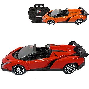 Carrinho De Controle Remoto Carro Veloz - Elite Cor:Vermelho