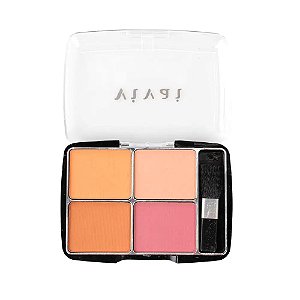 Paleta Estojo 4 Blushes Vivai