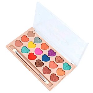 Paleta De Sombras Matte E Metalico Vivai